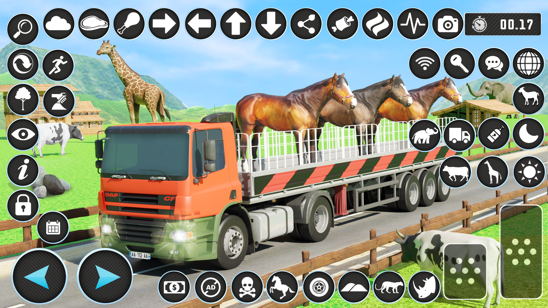 Farm Animal Transport Truck Games - Animal Rescue Cargo Truck Driving  Simulator Games Free — Приложения Майкрософт