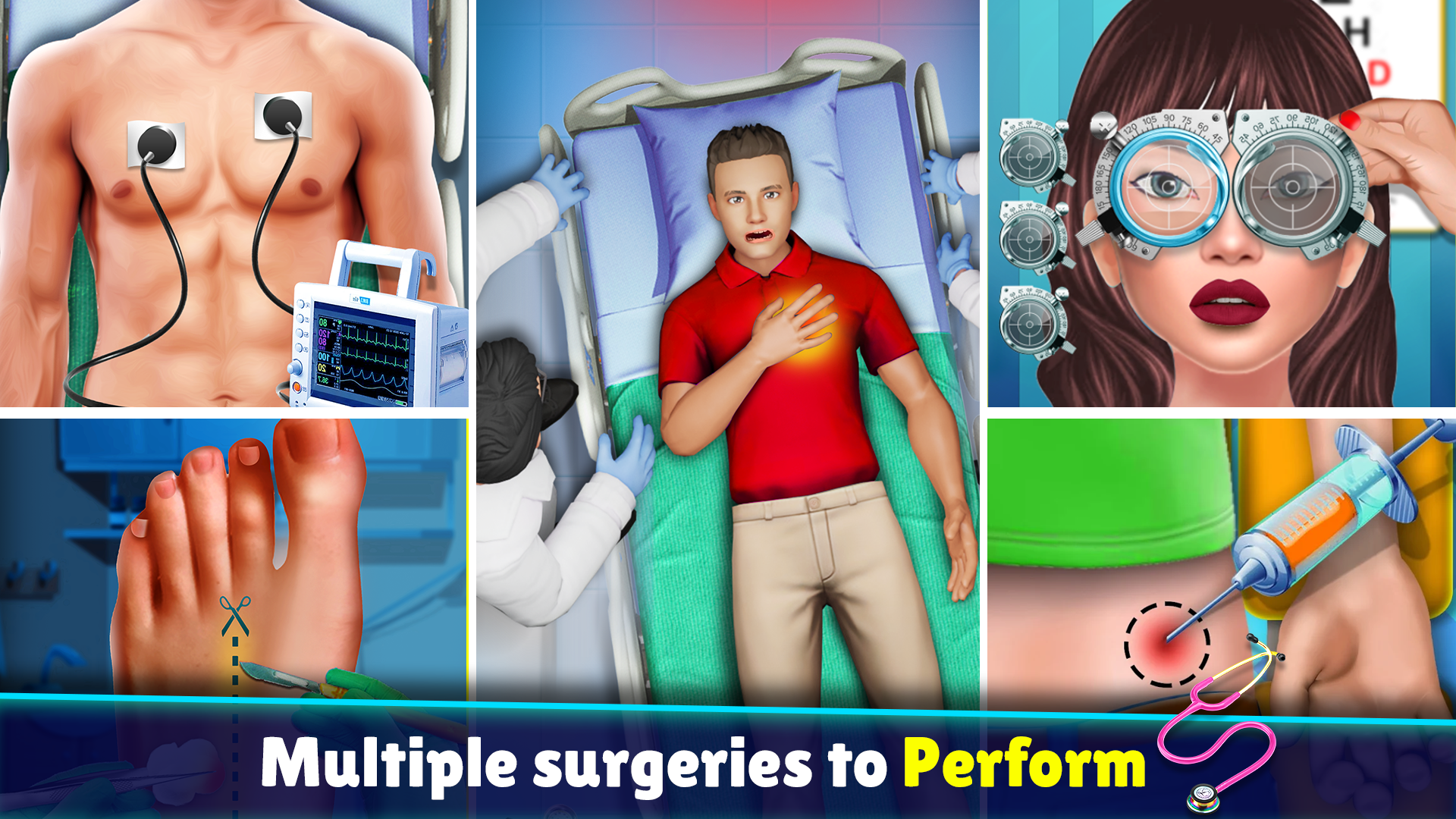 real médico simulador er emerg – Apps no Google Play