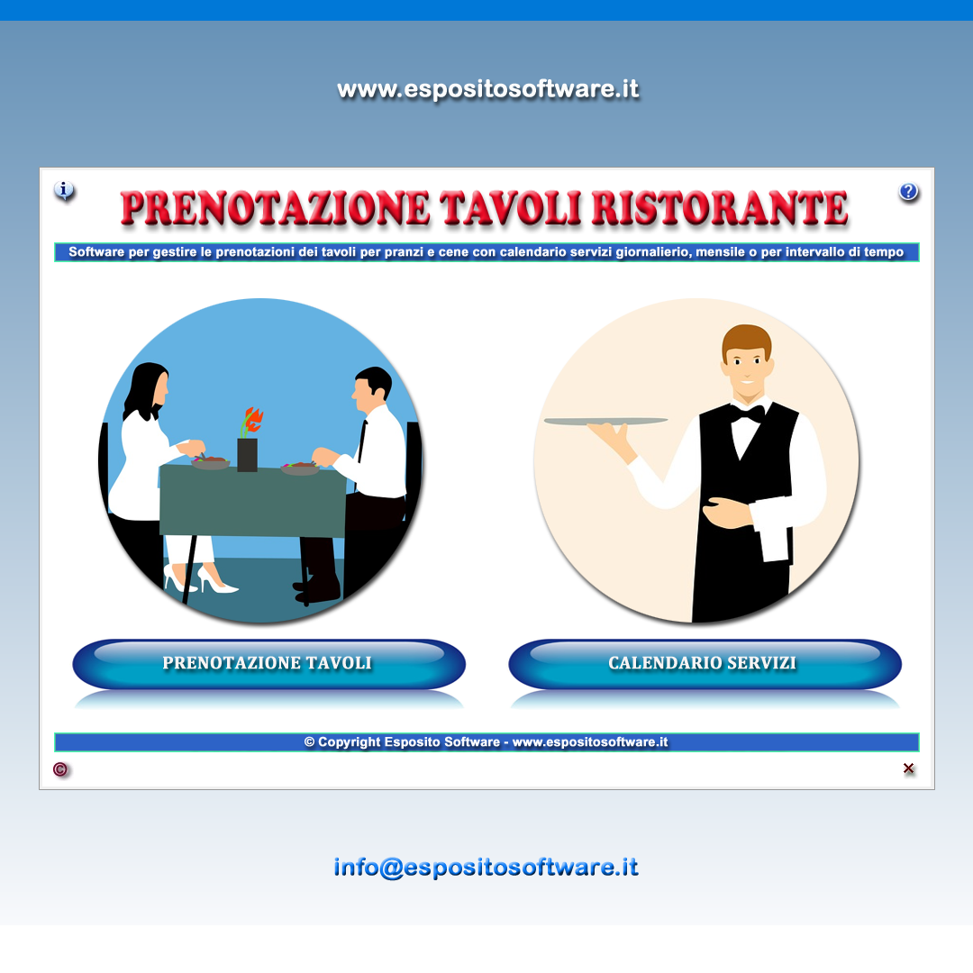 Prenotazione Tavoli Ristorante