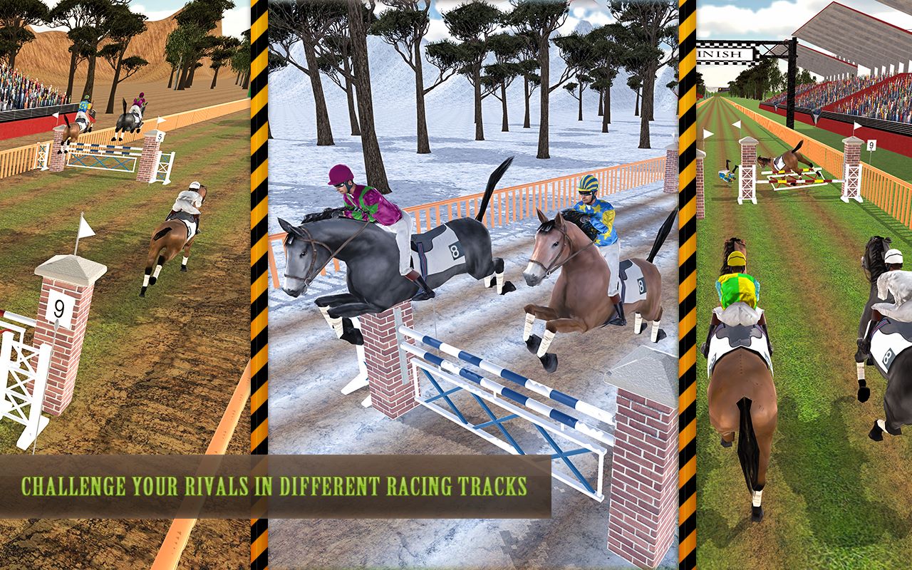 Horse Racing Championship 3D & Jumping Stunts 18 - Microsoft Apps