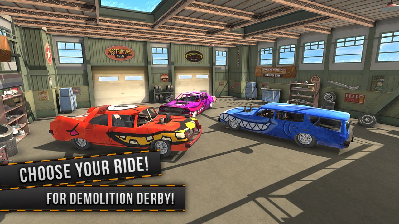 Crash Cars - A Physics Smashing Demolition Derby - APK Download