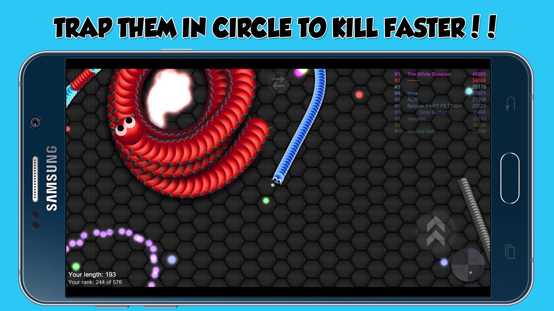 Slither Crawl Online::Appstore for Android