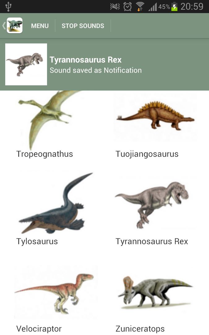 Dinosaur Sounds - Microsoft Apps