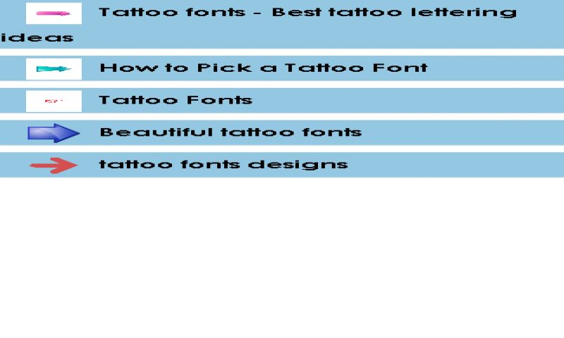 Lettering Tattoo Design Ideas - Microsoft Apps