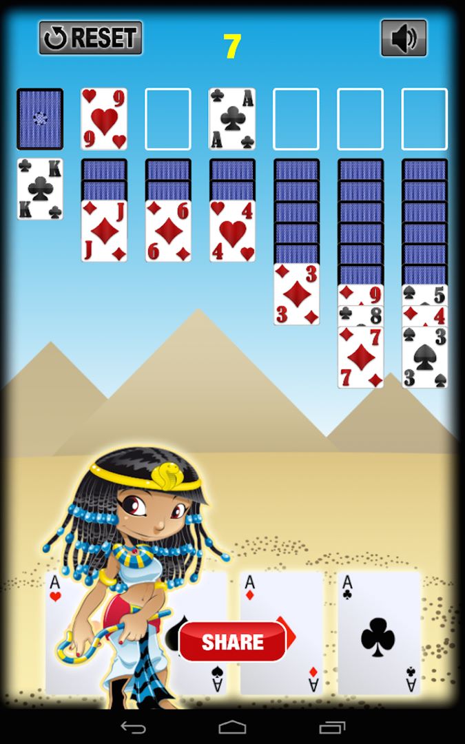 TINGLY'S MAGIC SOLITAIRE jogo online no