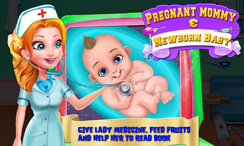 Pregnant Mommy & Newborn Baby - Best free parenting game for all