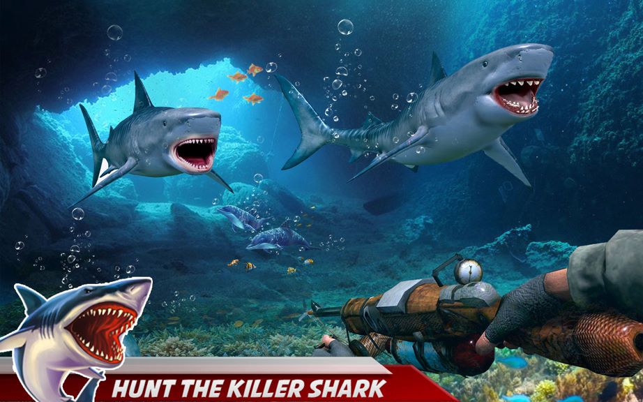 🕹️ Play Angry Sharks Game: Free Online Shark Eating Simulation