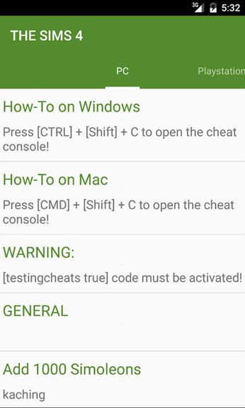 All Sims 4 Cheat Codes – „Microsoft Apps“