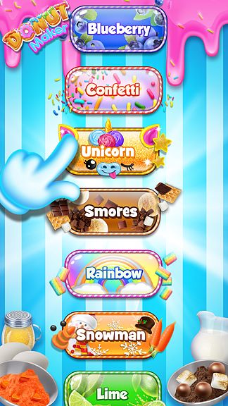 Donut Yum - Rainbow Kids Candy Donut Maker - Microsoft Apps