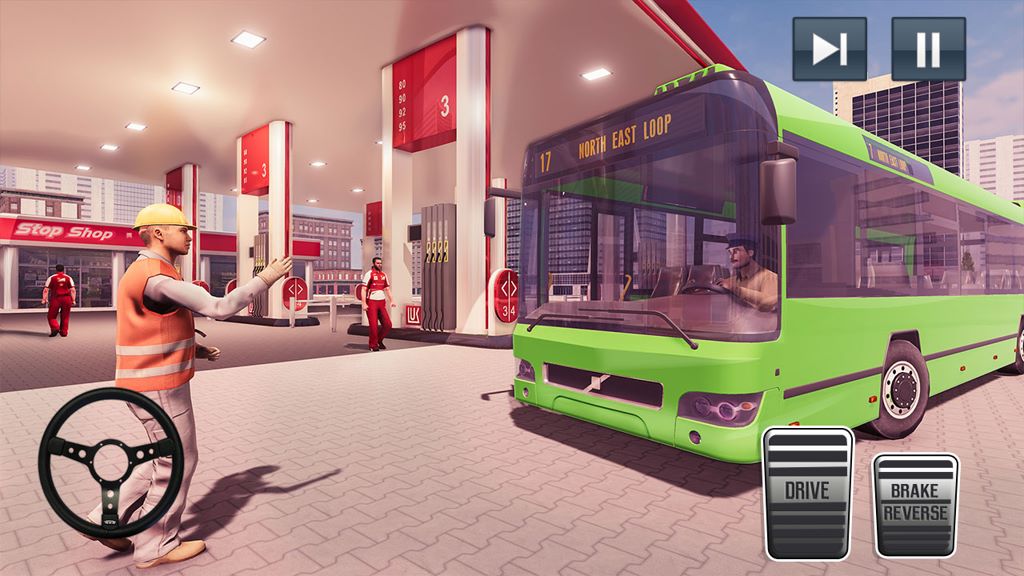 Real Bus Simulator 3D em Jogos na Internet