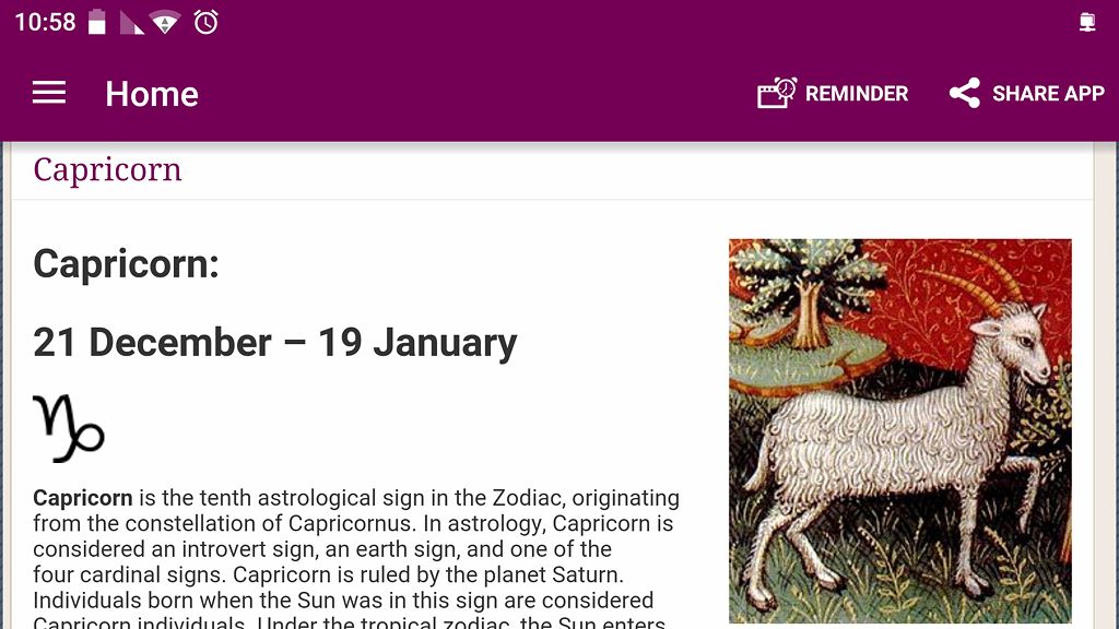 Capricorn Astrology and Horoscope Microsoft Apps