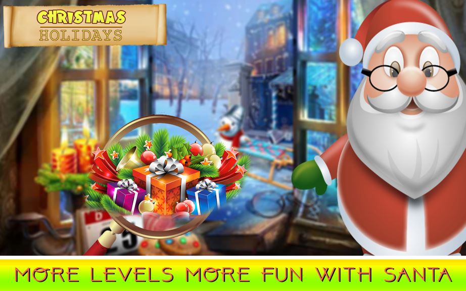 Santa Christmas Gift : Hidden Object Game 100 Level
