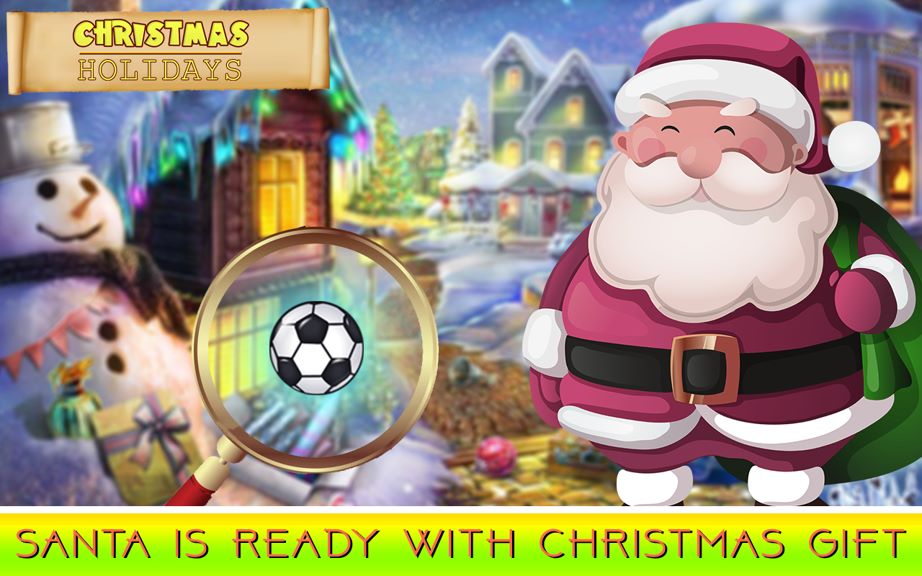 Santa Christmas Gift : Hidden Object Game 100 Level