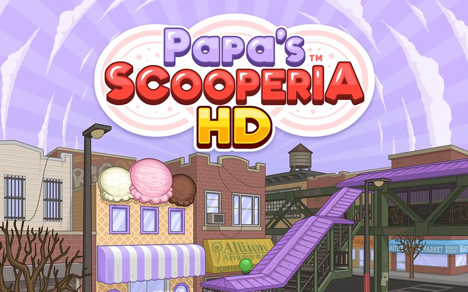 Papa's Scooperia HD: Almost Perfect Day 117!! 🍨🌸👘🍵 #fyp #papasscoo