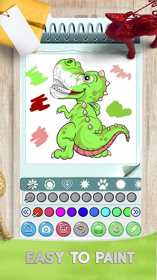 Dinosaur Coloring Book : Dino & T-rex Offline Coloring for Children,  toddler, preschooler and kids. - Microsoft Apps