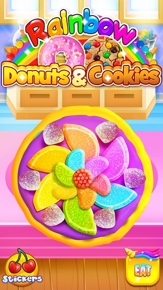 Donut Yum - Rainbow Kids Candy Donut Maker - Microsoft Apps