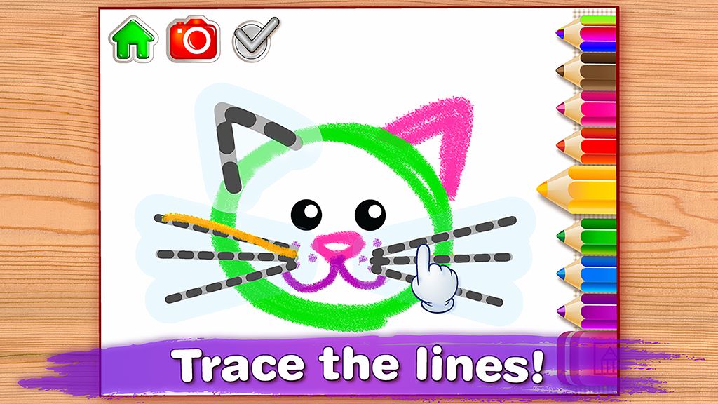 Kids Drawing Games For Girls & Coloring Pages Free: Learn To Draw Toddler  Learning Games For 2-5 Year Olds - Microsoft Apps