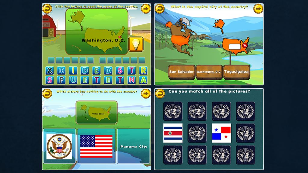 Amazing Countries - World Geography Educational Learning Games for Kids,  Parents and Teachers FREE - Microsoft এপ্‌সমূহ