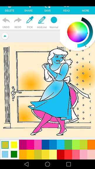 Princess Coloring Game em Jogos na Internet