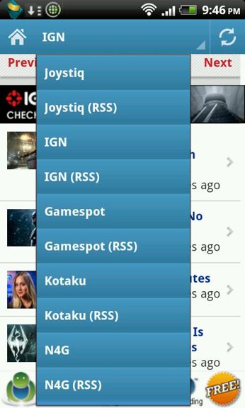 Android Gamespot 