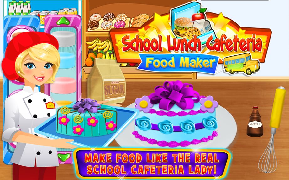 School Lunch Food Maker - Kids Cooking Games FREE - Microsoft Apps