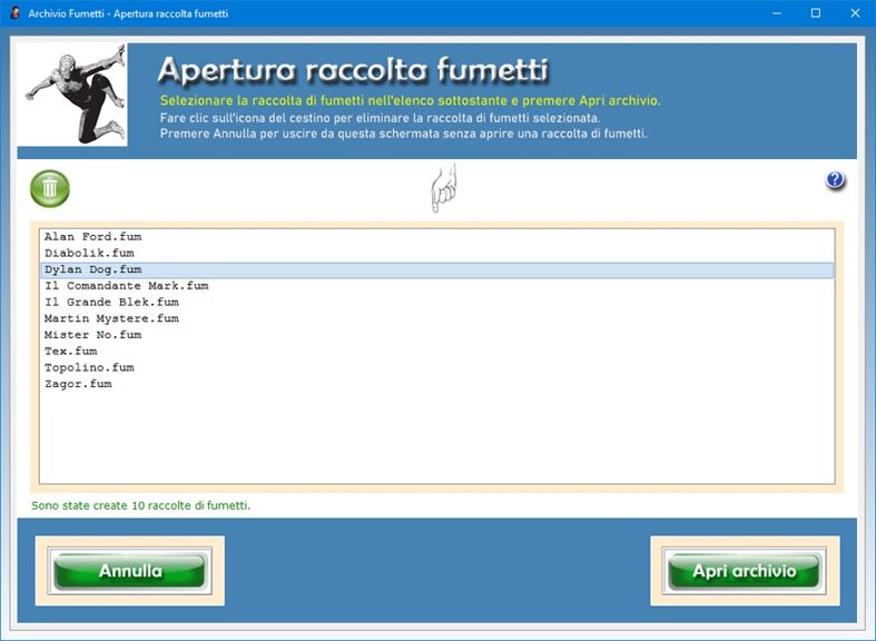 Archivio Fumetti Microsoft Apps