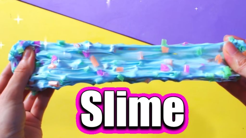 DIY Slime. Ingredients and Decorations for Slimes Stock Image - Image of  glitter, cute: 178141269