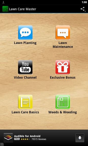 Lawn sale maintenance app