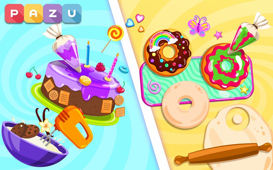 Cake maker Cooking games by Pazu Games Ltd