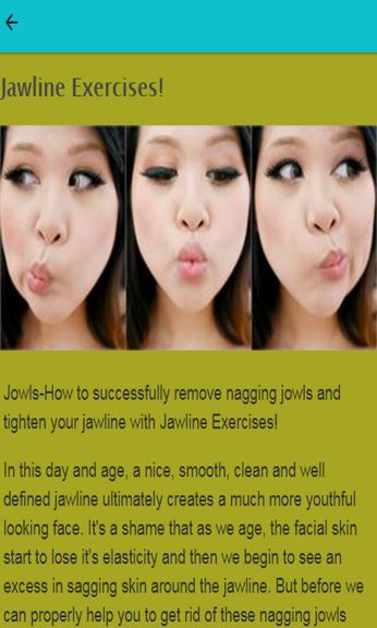 Exercises to discount help sagging jowls