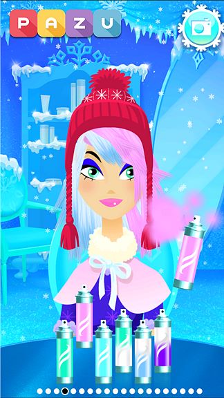 Jogo Frozen Hair Salon