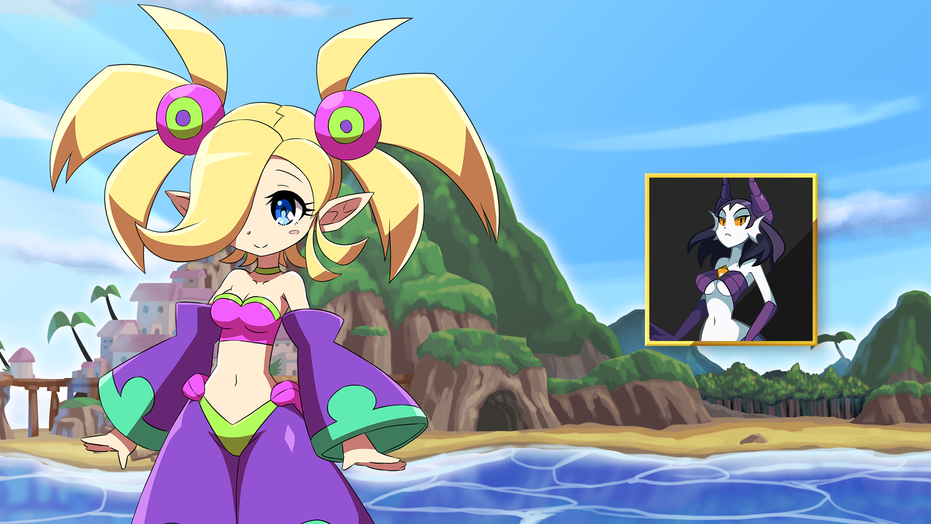 Shantae and the seven sirens. Seven Sirens игра. Shantae Sirens. Shantae tuki.