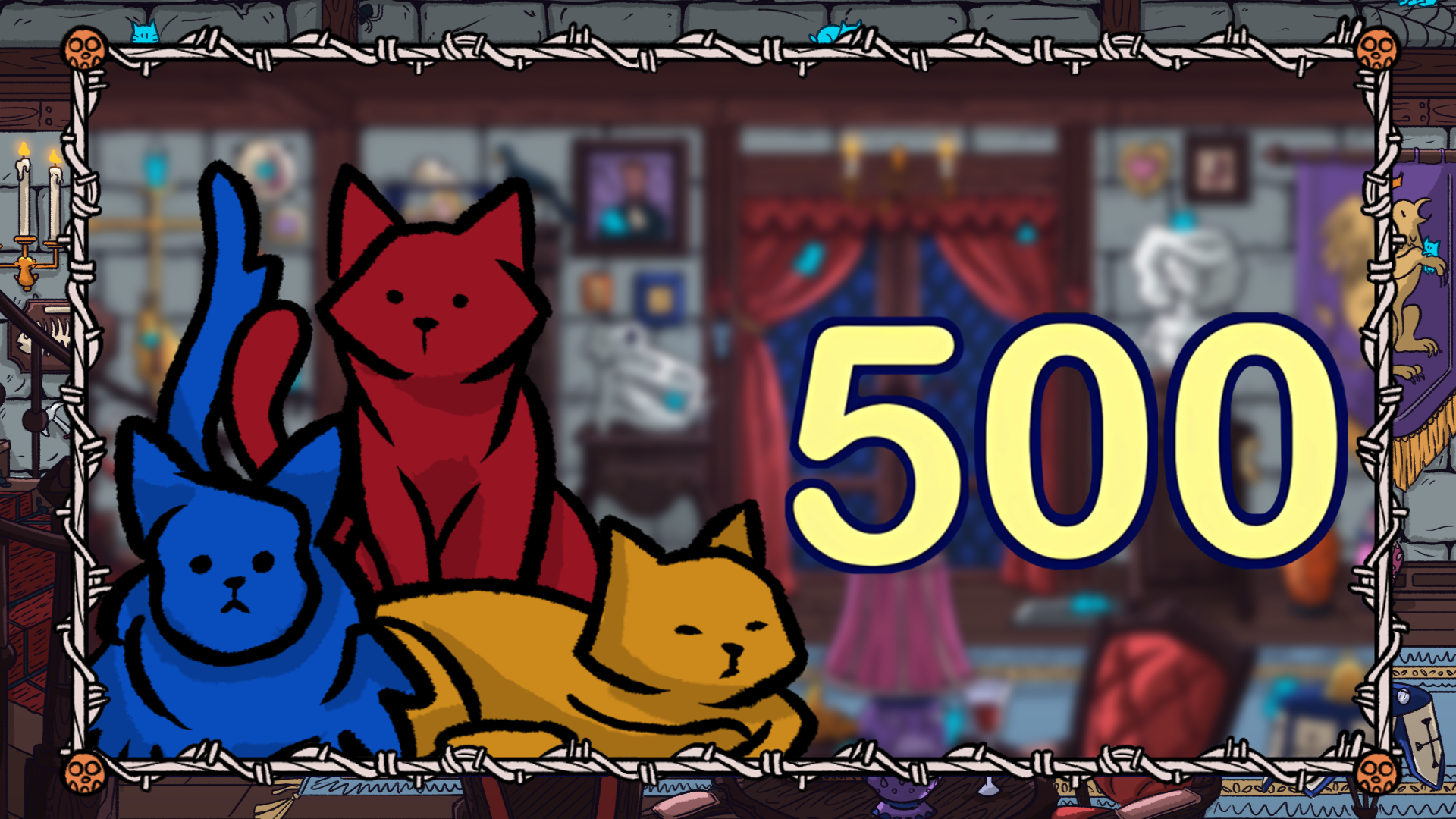 Icon for Found 500 cats