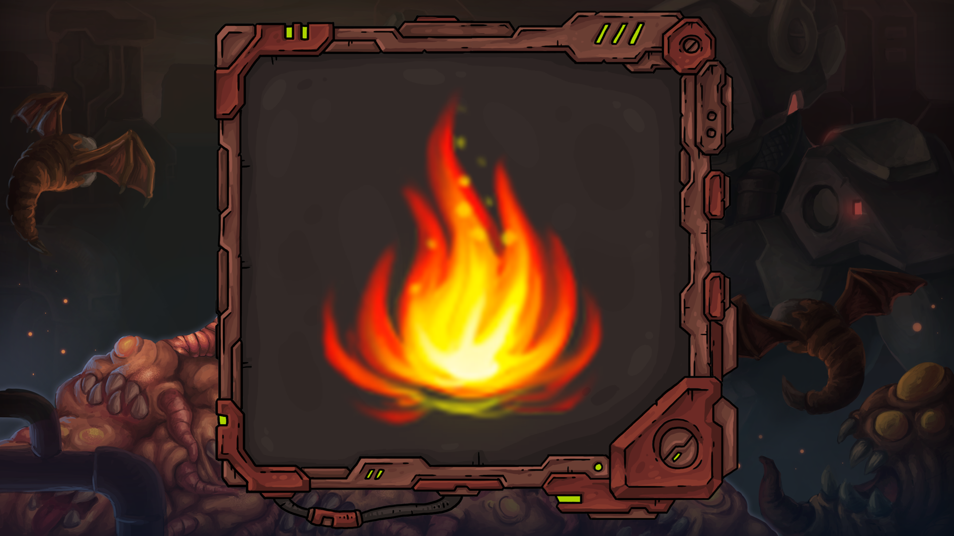 Icon for The roof is on fire...