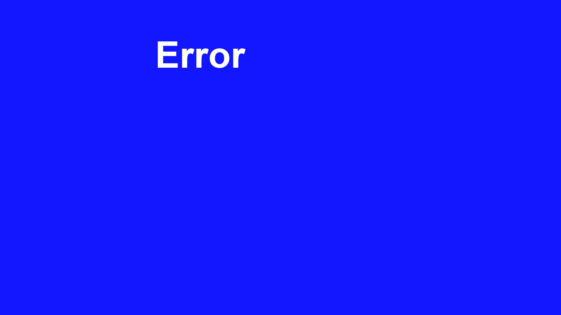 Icon for Error1