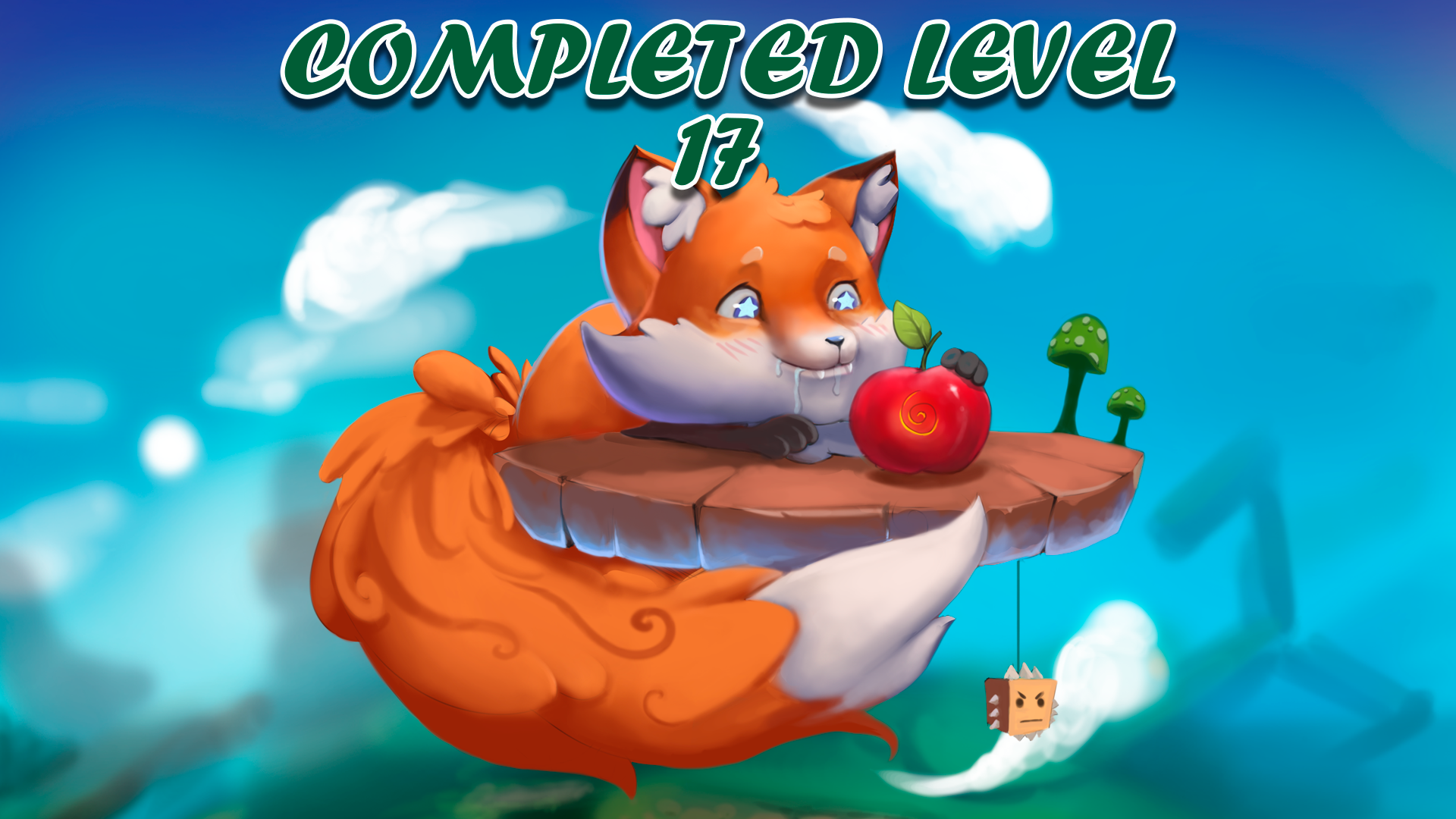 Icon for 17 levels completed