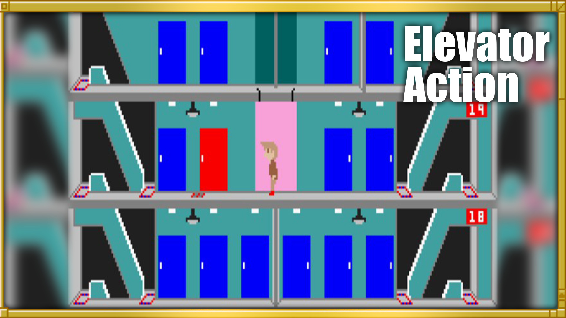 Playing "Elevator Action"