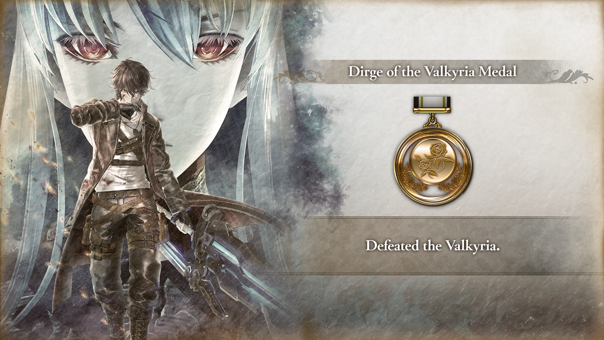 Icon for Dirge of the Valkyria Medal