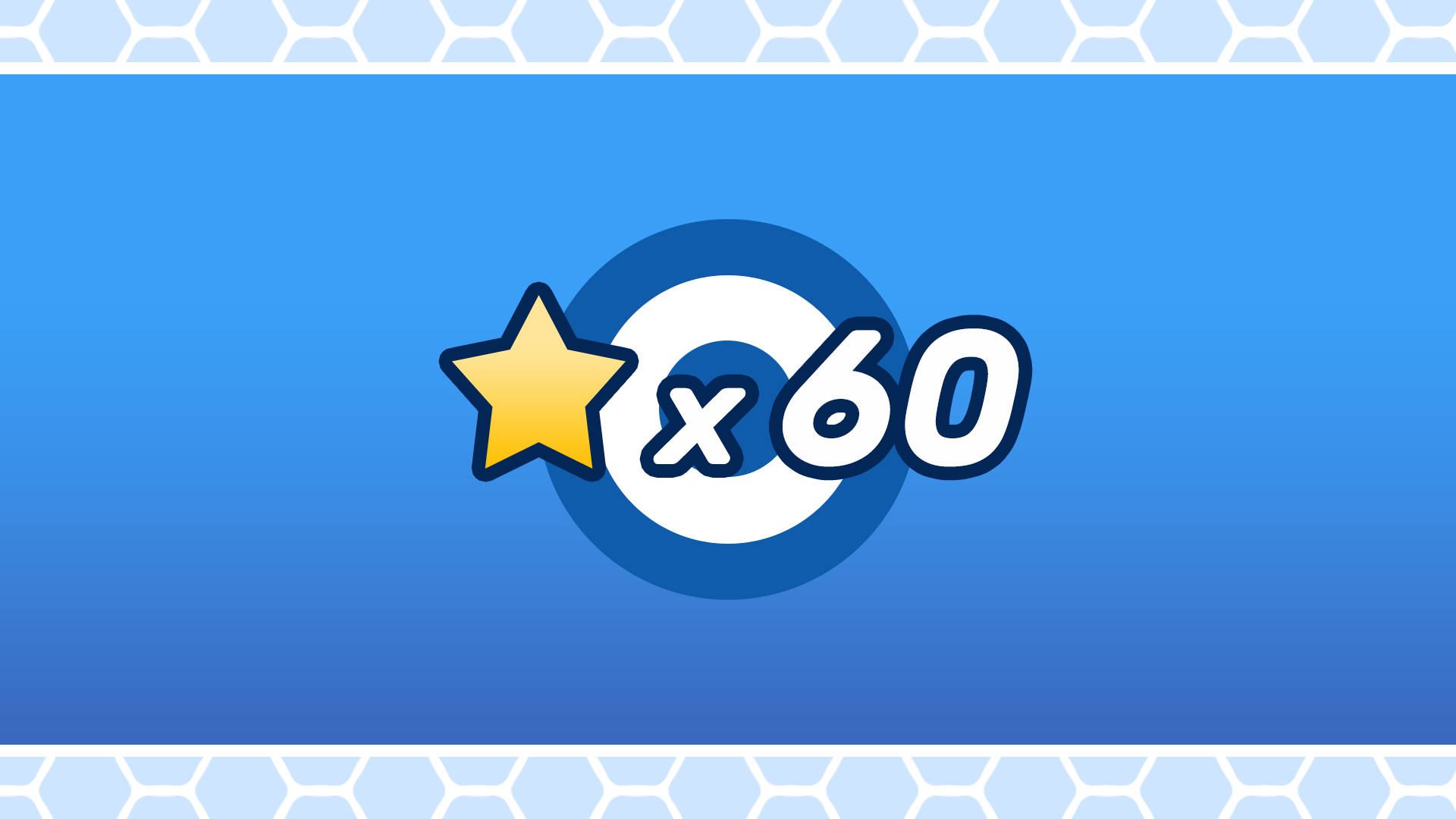 Icon for Get 60 stars