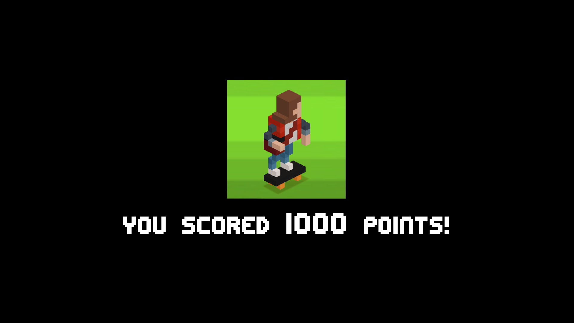 Icon for YOU SCORED 1000 points!