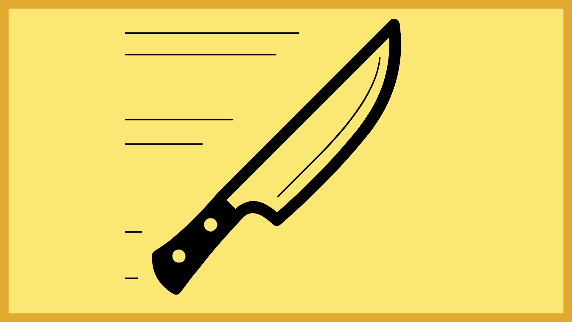 Icon for Knife to meat you