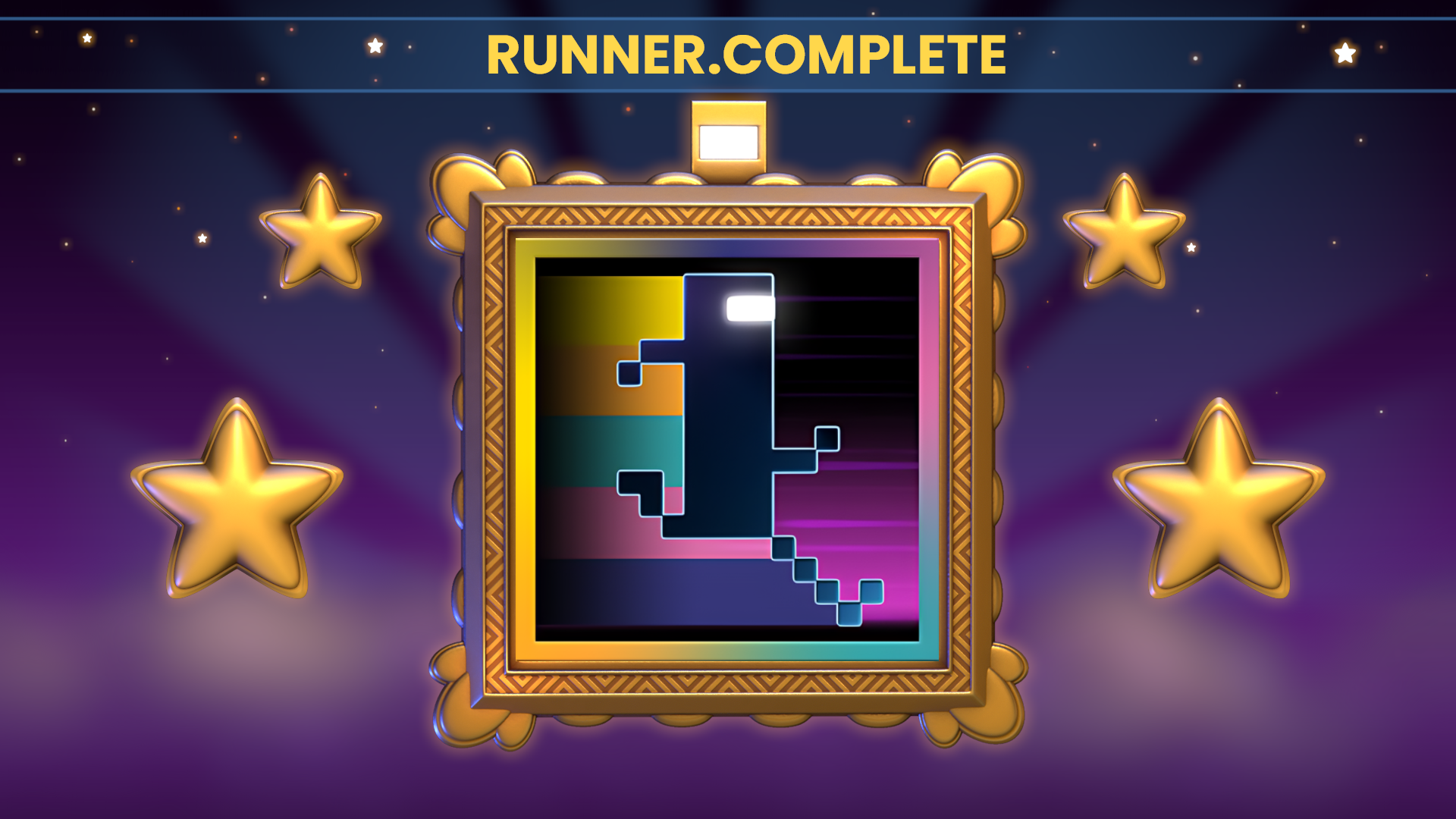 Icon for RUNNER.COMPLETE