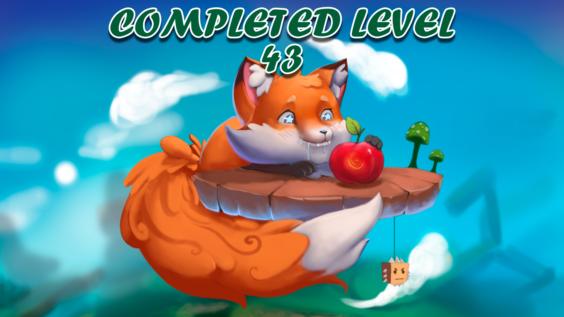 43 levels completed