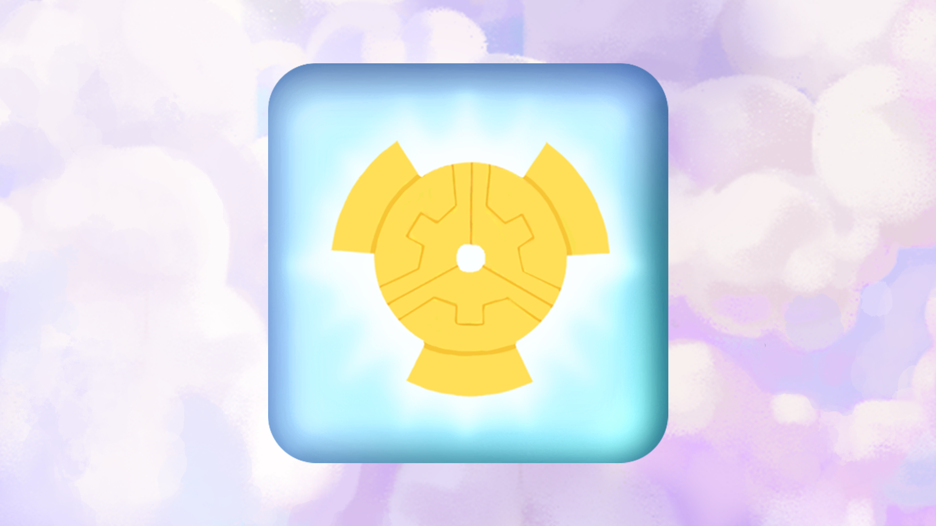 Icon for 3 fragments = 1 cog