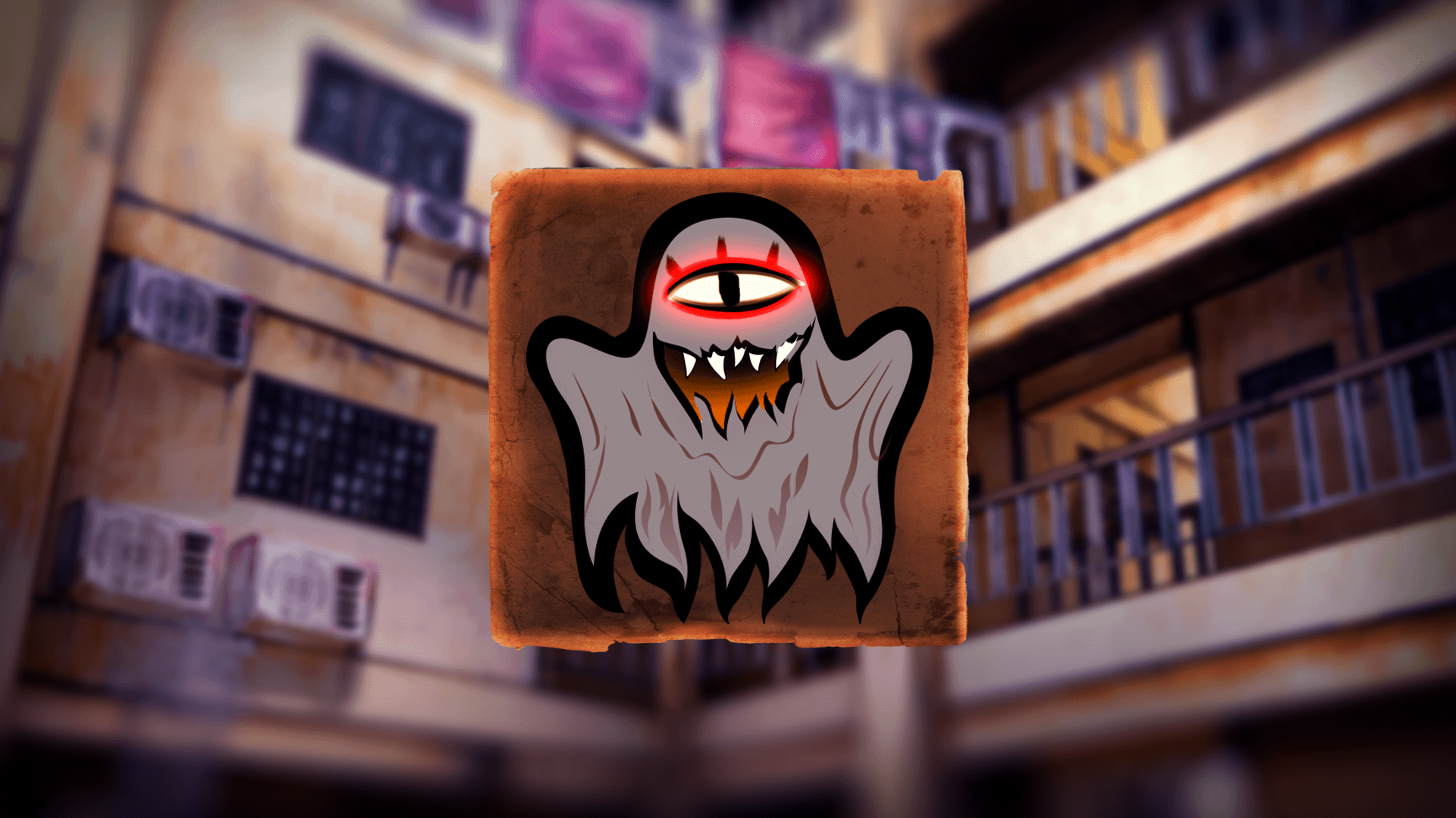 Icon for Like you've seen a Ghost.