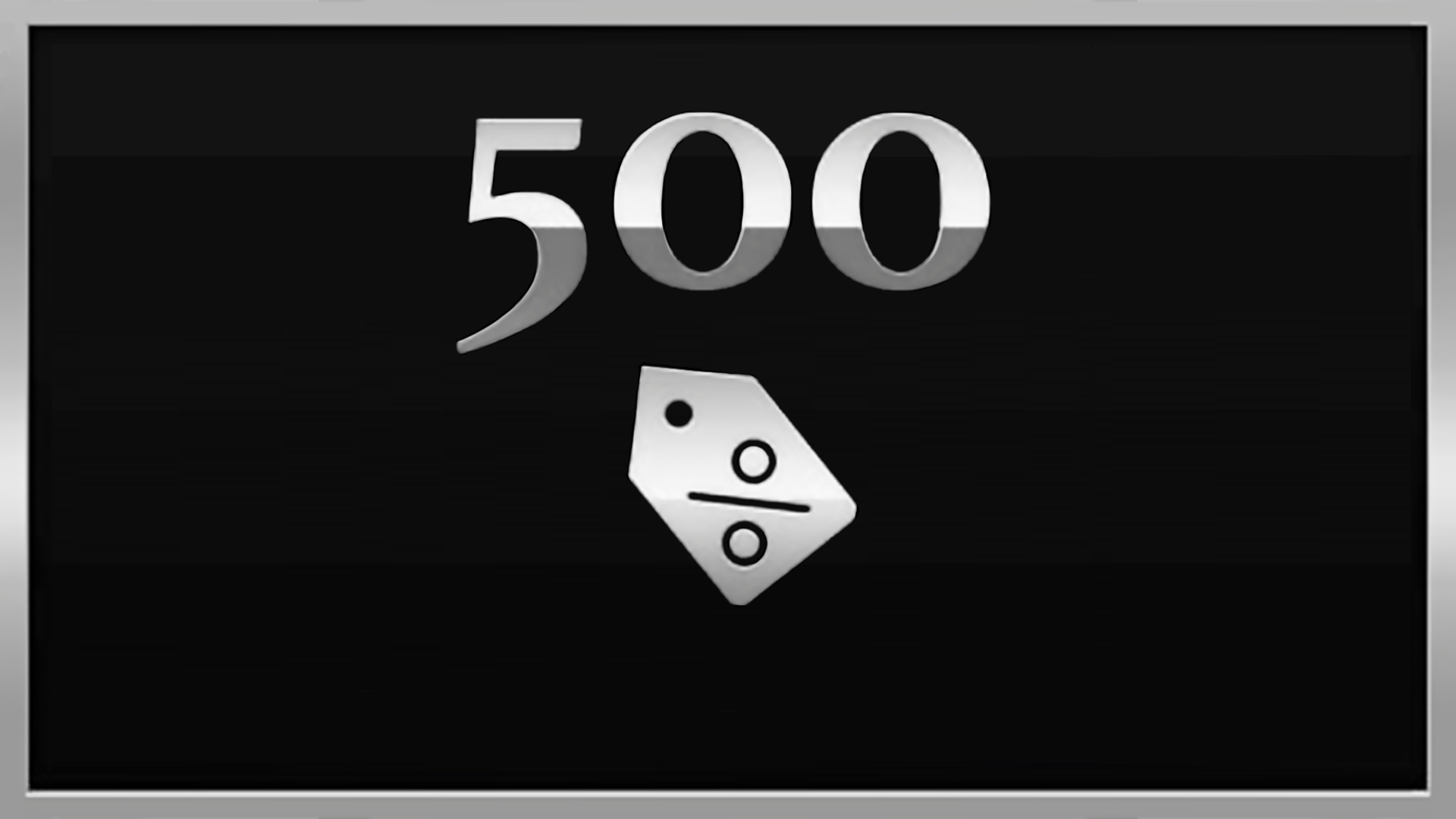 Icon for Give 500 Discounts