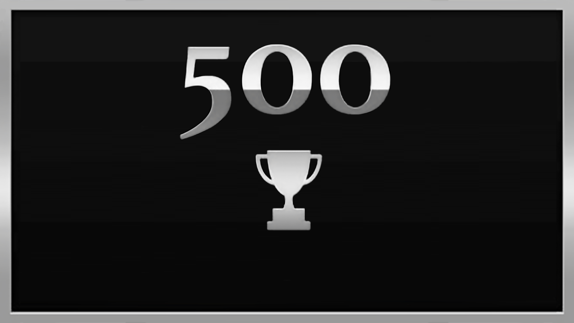 Icon for Complete 500 Challenges