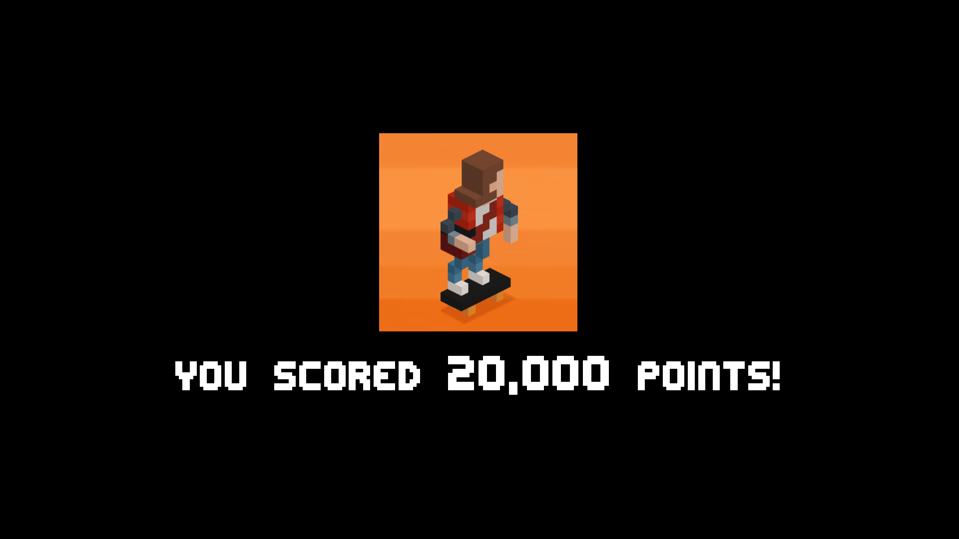 Icon for YOU SCORED 20000 points!