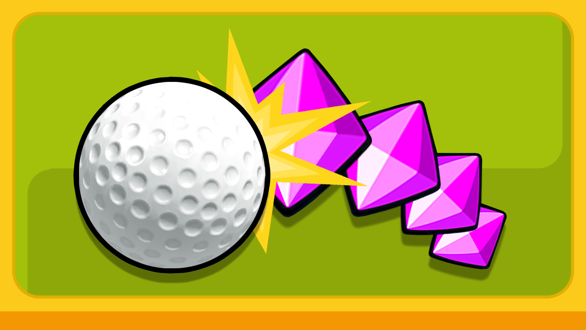 Icon for Collect 4 gems with one shot