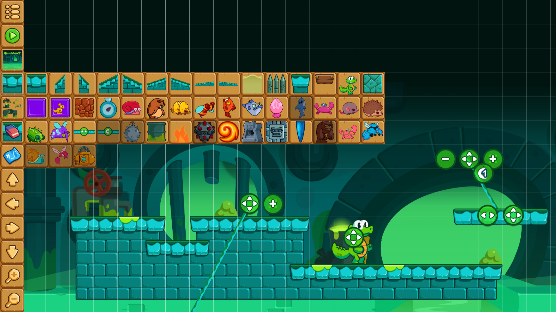 Icon for Create a level with more than 20 enemies!